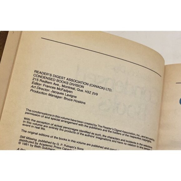 Reader’s Digest Condensed Books 1st Ed 1981 Leather Bound w/ Gilt Edges - NM - Picture 5 of 10